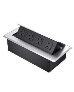 Flip-top socket