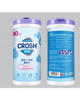 CROSH Klerger Pure water antibacterial wipes